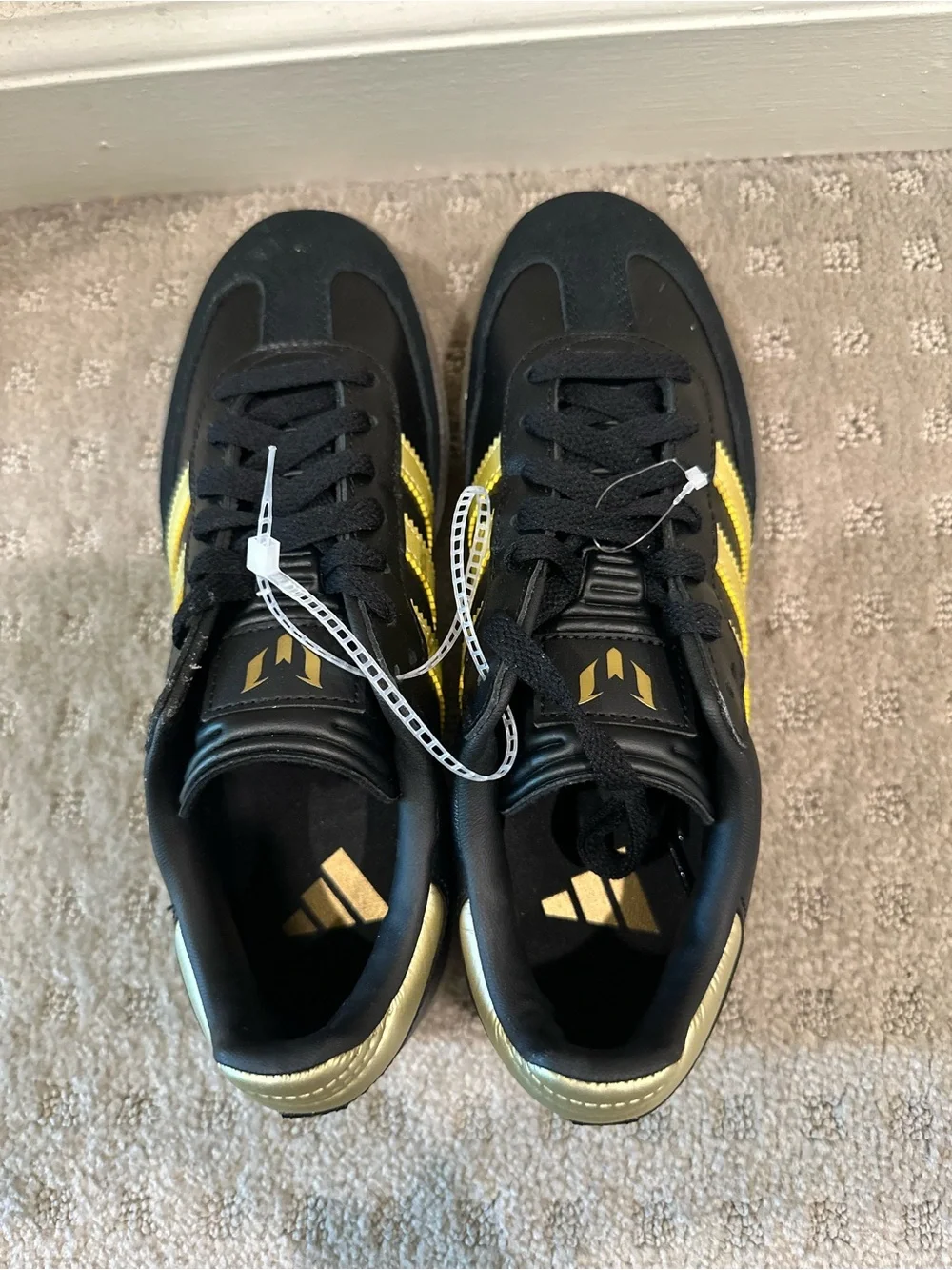 adidas Messi Sneakers - Black/Gold